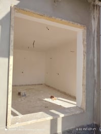 #يوجد كادر جلي متكامل(تنظيف حجر الحلان) ابواب وشبابيك # مكاني العلم اش...