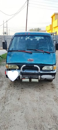 من رخصه مدير الكروب للبيع سياره كيا بستا موديل 1995 أبلاديه شواصي الخل...