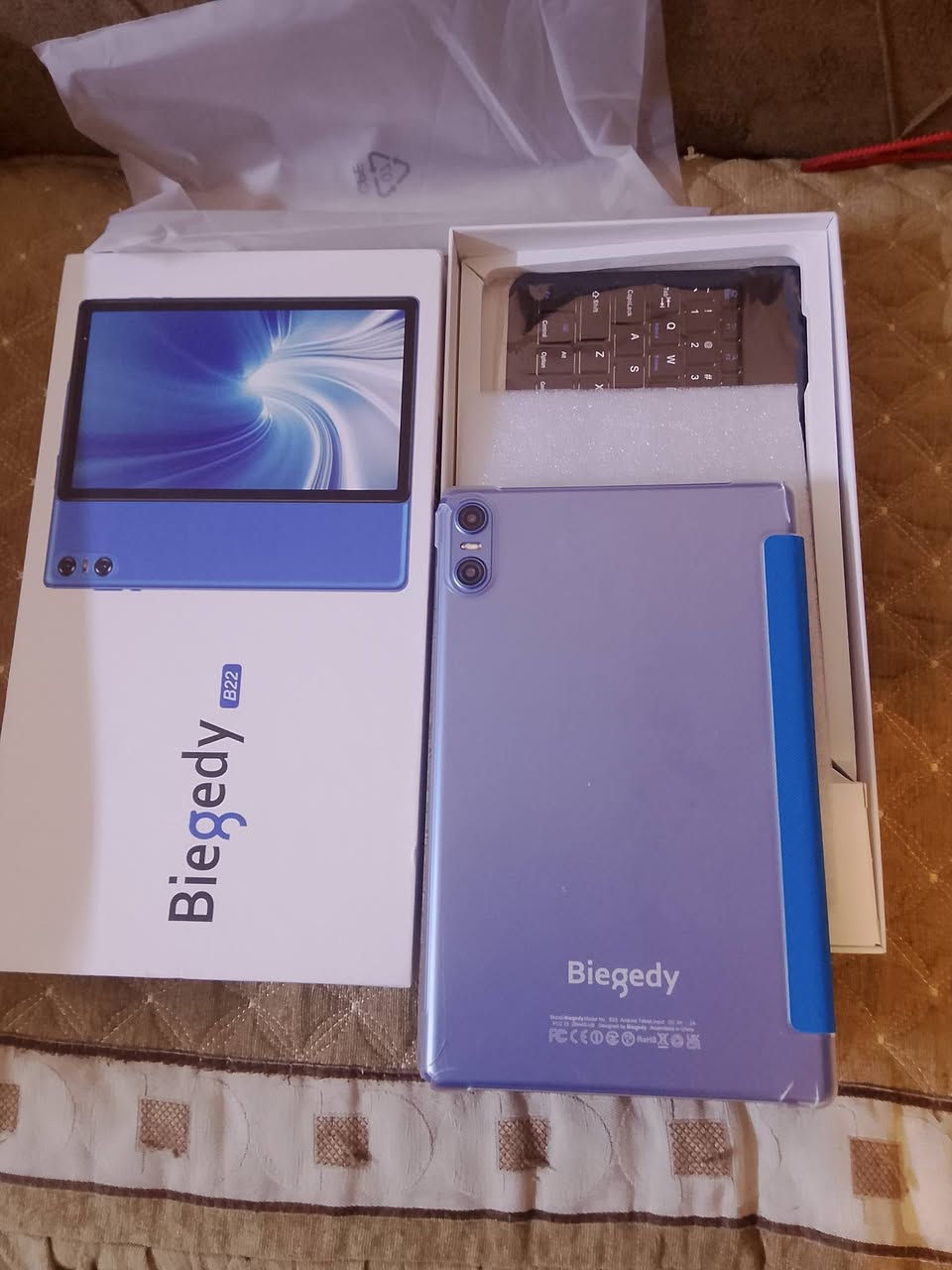 ايباد ماركه اصليه Biegedy  الحجم 10.1 الذاكره 128توصل الواحد تير الرام 22+8 اندرويد 14افريم 60 السعر 135الف


**إذا كنت صاحب هذا الإعلان وتريد حذفه لأي سبب، رجاءا أرسل رسالة إلى الدعم الفني**