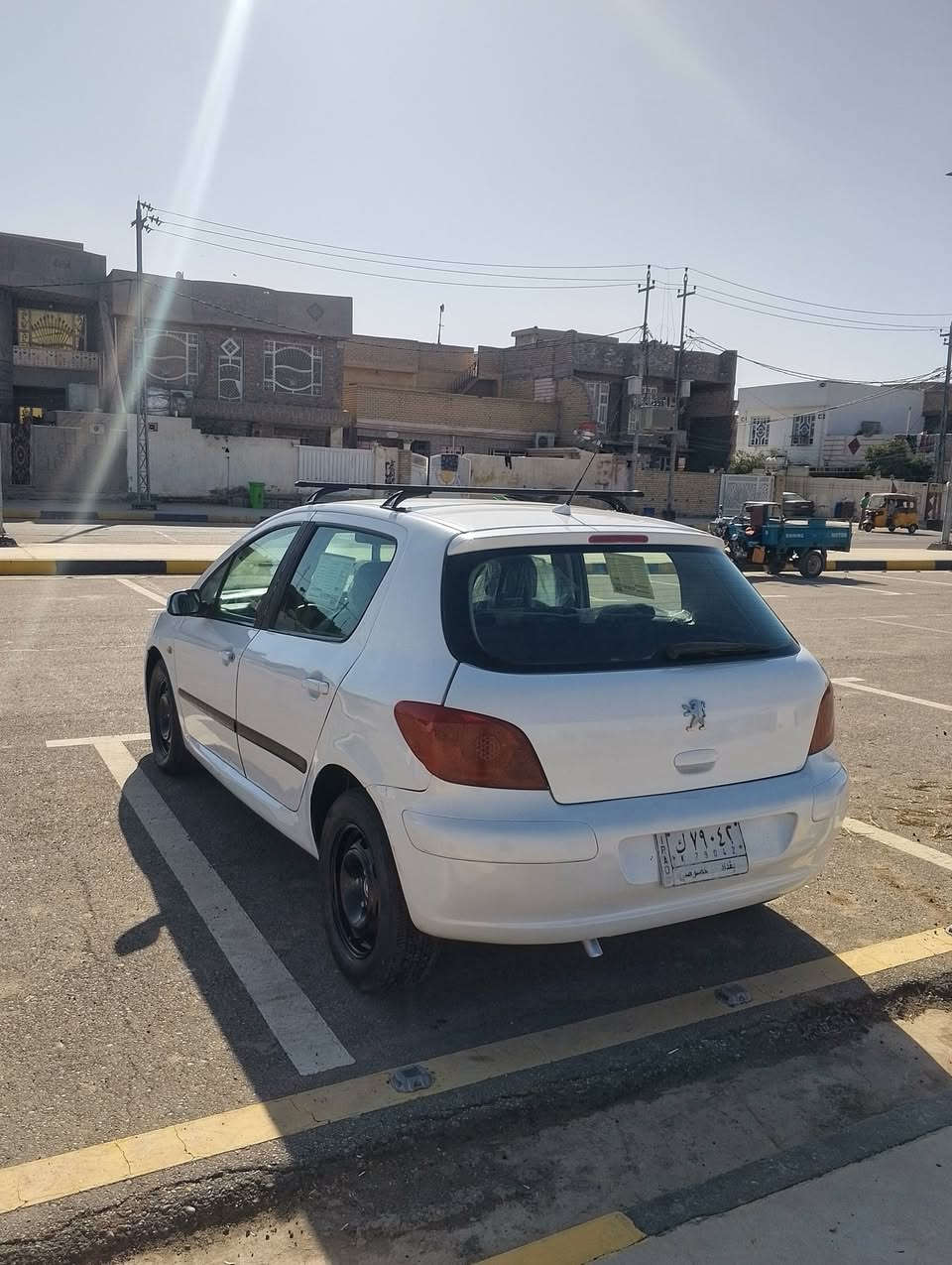 السلام وعليكم بيجو 307 للبيع موديل 2006 سياره جاهزه رقم بغداد تحويل ثاني يوم تخم تاير جديد منظومه مال زنون ماكينه وكير كفاله كلش حلوه وجاهزة سياره  كهربائيات عالشركه ماكينه وكير كورولا حديث اوتوماتيك  كير 👉 سعر 48 وبيها مجال مكان واسط العزيزية رقم الهاتف ***********
