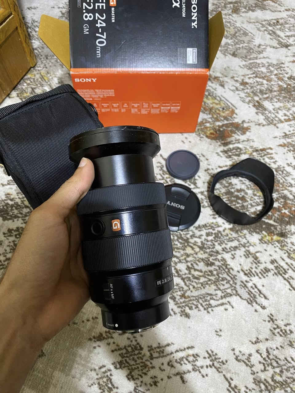 السلام عليكم
غراض تخص التصوير وغير التصوير للبيع
جميع الغراض مشتريها على ايدي
ونضيفات ومكفولات من اي خلل او عطل او تصليح
اذا بيهن حاجه مبدله لو مصلحه لو مفتوحه ترجعهن
توصيل ماعندي مكاني بالحله مركز المدينه

1_عدسة 24-70 جي ماستر فتحه 2.8
كل غراضها الاصليه كامله(قبق امامي وقبق خلفي وهود وجنطه وكارتونه وكتيباتها وكل غراضها كاملات)
بيها شخوط بسيطه وواضحه بالصور
سعر الجديد بسعر اليوم مليون و 700 
اني رايدها بمليون و 250 قفل

2_فلاش v1s للسوني فلاش معروف شنو
مستخدم مرات كلش قليله نضافته 100%
كارتونته وشاحنته وبطاريته كاملات
سعر الجديد 250 الف بسعر اليوم
رايده ب 175 قفل

3_نك مايك شركة بويا شركة عالميه
متحدثين ثنين كامل هو وغراضه وكيبلاته وجنطته
سعر الجديد 200 الف رايده ب 100 قفل

4_تريكر ورسيفر لكاميرات الكانون رايدهن ثنينهن
ب 40  الف

5_حزم عدد ثنين الواحد ب 10 صورهن واضحه

6_كيبورد شركة اجاز RGB كيبورد عالمي ومعروف
مكفول ونضافته 100% سعره 50 الف

7_ستاند لابتوب بي مراوح وبي اضاءه RGB
وتكدر تتحكم بي وبسرعة المراوح وبالاضاءه
كامل هو وملحقاته ب 30 الف

مكاني حله بابل
توصيل ماعندي
رقم تلفوني  ***********
