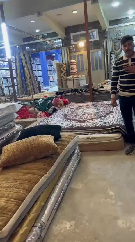 عرررروض مستمره علي جميع المفروشات
داخل المحل العنوان بغداد الحسينيه مجاور اليالي سطنبول ***********
