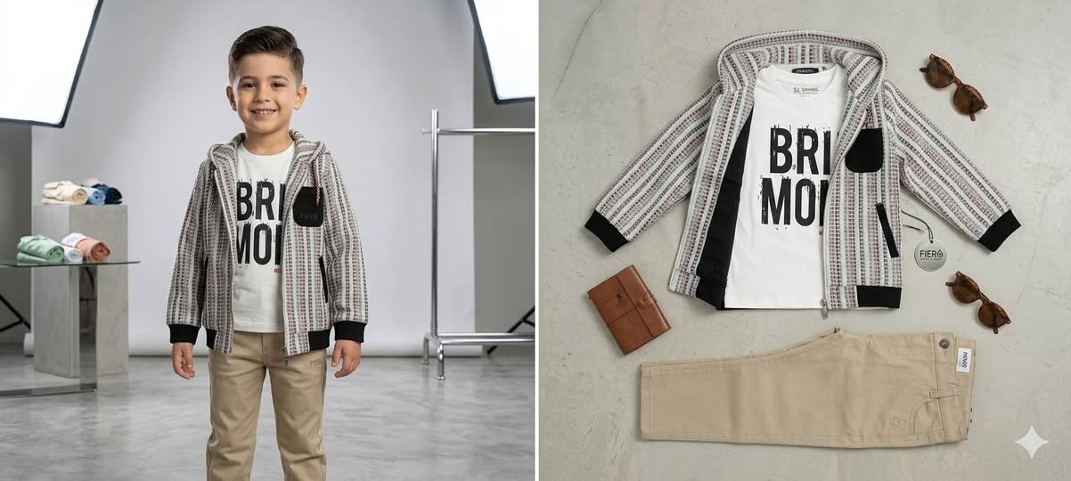 #جديد الموسم الصيفي 
طقم ولادي 3 قطع بنطلون + تيشيرت + جاكيت
المنشأ 🇹🇷 تركيا 
قياسات 6_9 

يتوفر توصيل لكل المحافظات فقط 3000 دينار 🚘🏍️
العنوان // صلاح الدين قضاء الدور شارع الكماليات داخل قيصرية النوف والخير مقابل كوزمتك همسة


**إذا كنت صاحب هذا الإعلان وتريد حذفه لأي سبب، رجاءا أرسل رسالة إلى الدعم الفني**