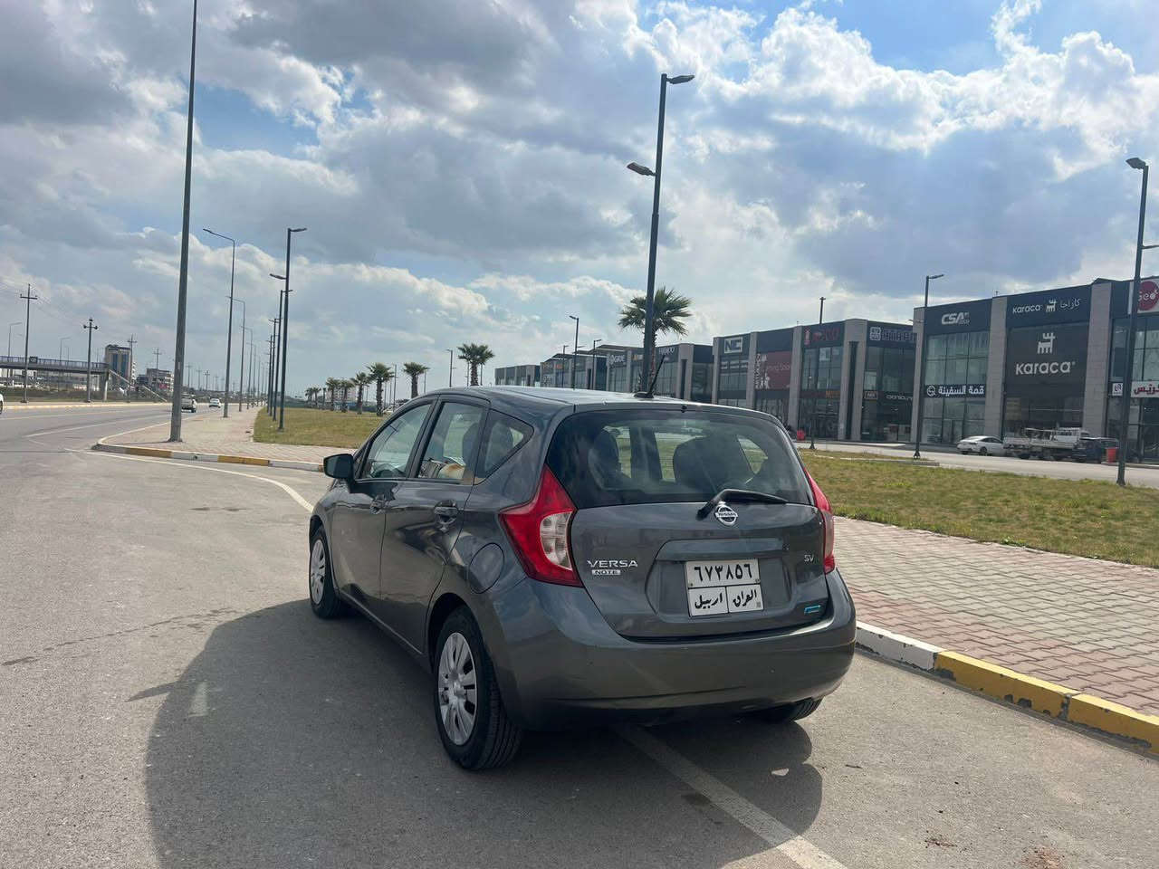 نيسان فيرسا
2016مؤديل
مواسفاتSV
شاشه كاميره
چام كاربايي
ئاوينه كاربايي
تعديل سرعه
فؤليؤم
سياره بؤنيت سبوغ لگلك چاملغ دووتعديل
بي ئه رباك به شرت 
سعر ٨٠ تكايه مشته ري وه ره سه ير کە
*********** أربيل, العراق
