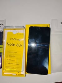 ريلمي نوت 60x استعمال اسبوعين ضبط زاكره 128 رام 4 قفله 90 للتواصل 0770...