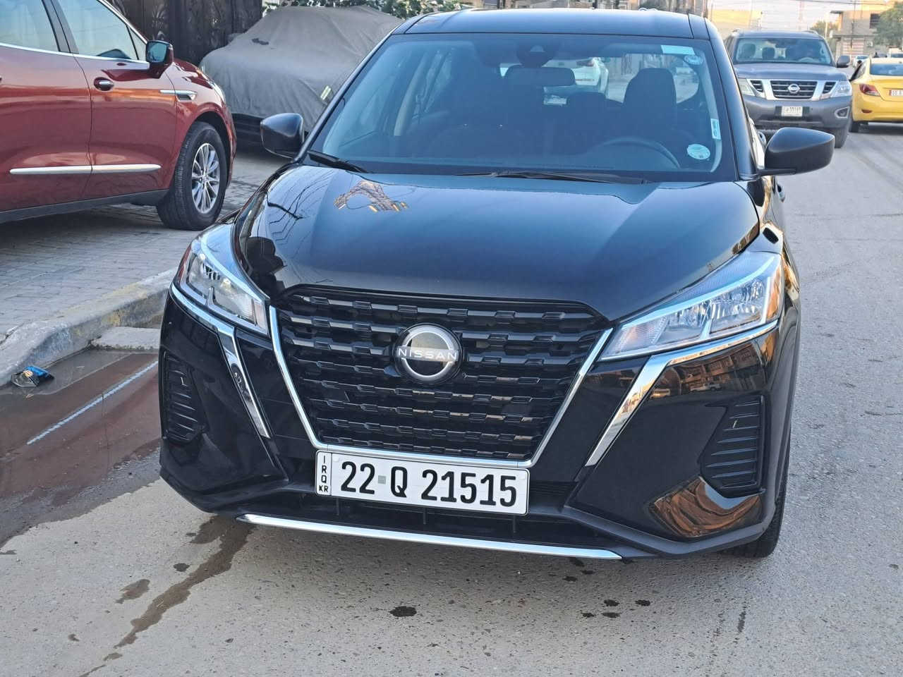 نيسان كيكس موديل 2024 S
ماشية 25الف 
دخول جديد وترقيم جديد 
حادث السيارة موضح بالصور 
مكفولة من التبديل والدواخل 
بجم كبس 
صبغ صندوق فقط 
السعر 148 ورقة 
رقم اربيل بسمي 
مكاني بغداد
للاستفسار ***********
