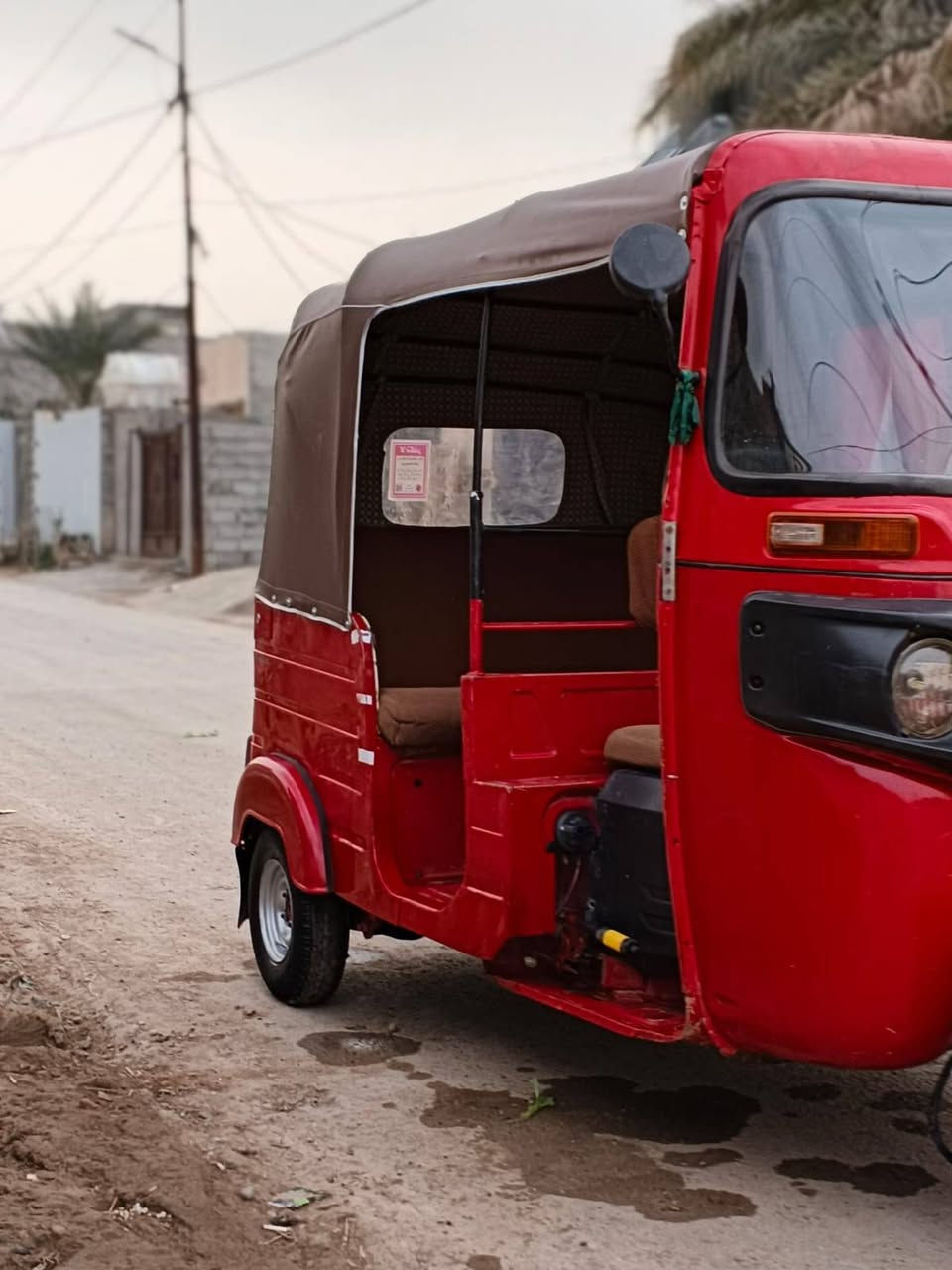 السلام عليكم تكتك 20كفاله عامه ماعدى الدوس لا تنقيص ولا تبخير تجفيت جديت قبل يومين تحويل ثاني يوم مكاني بعقوبه السعر 6700وبيهه مجال حك الجيه نتصل وتدلل(***********)
