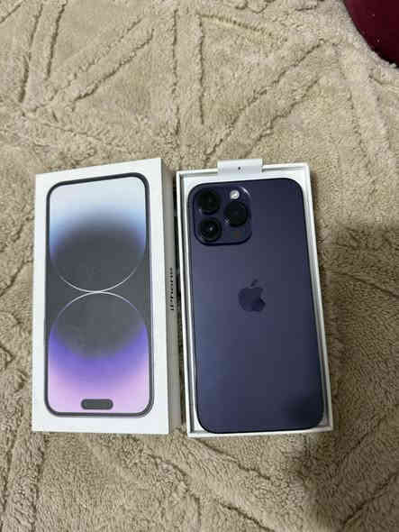 السلام عليكم ايفون 14 ابرو ماكس شريحه وحده ذاكره 256 بطاريه 83  عربي نظيف حيل شخط مابي  
تجي تاخذه من البيت مكاني بغداد حي اور 
السعر 880
للاستفسار ***********
