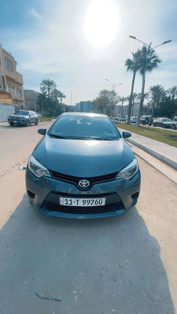 السلام عليكم للبيع كورولا 2016 وارد امريكي الاتصال ***********
