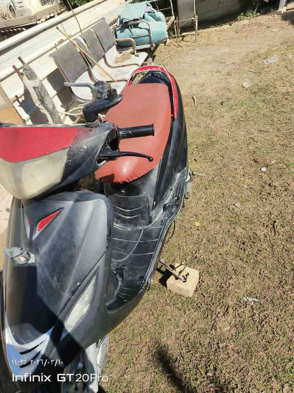 السلام عليكم ورحمة الله
دراجه ماكس 140
سعر 250 وبيها مجال 
عنوان بغداد 
رقم تلفون ***********
