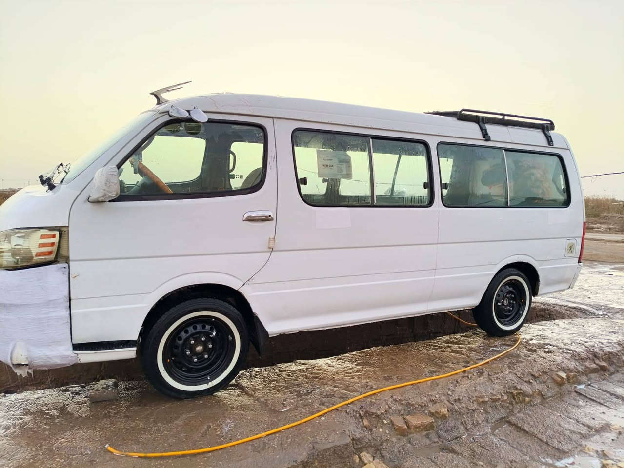 سلام عليكم .. البيع سياره جنبي h1 ناصي سياره مكفوله كير ومكينه وكاردن واكسل حداديه أمامه وحداديه خلفيه قبل سبوع شديت تخم تاير صارسبوع شاده دوشمه جديده
سياره رقم نكليزي بغداد مكفوله من الكص والصبغ والضربه ما عده طخات بسيطه سياره مصفر خط وبحث وغرامات مروريه تحويل ثاني يوم سياره بسمي السعر 85 وبيه مجال الطيبين مكاني الكوت مركز المدينه  ***********..***********
