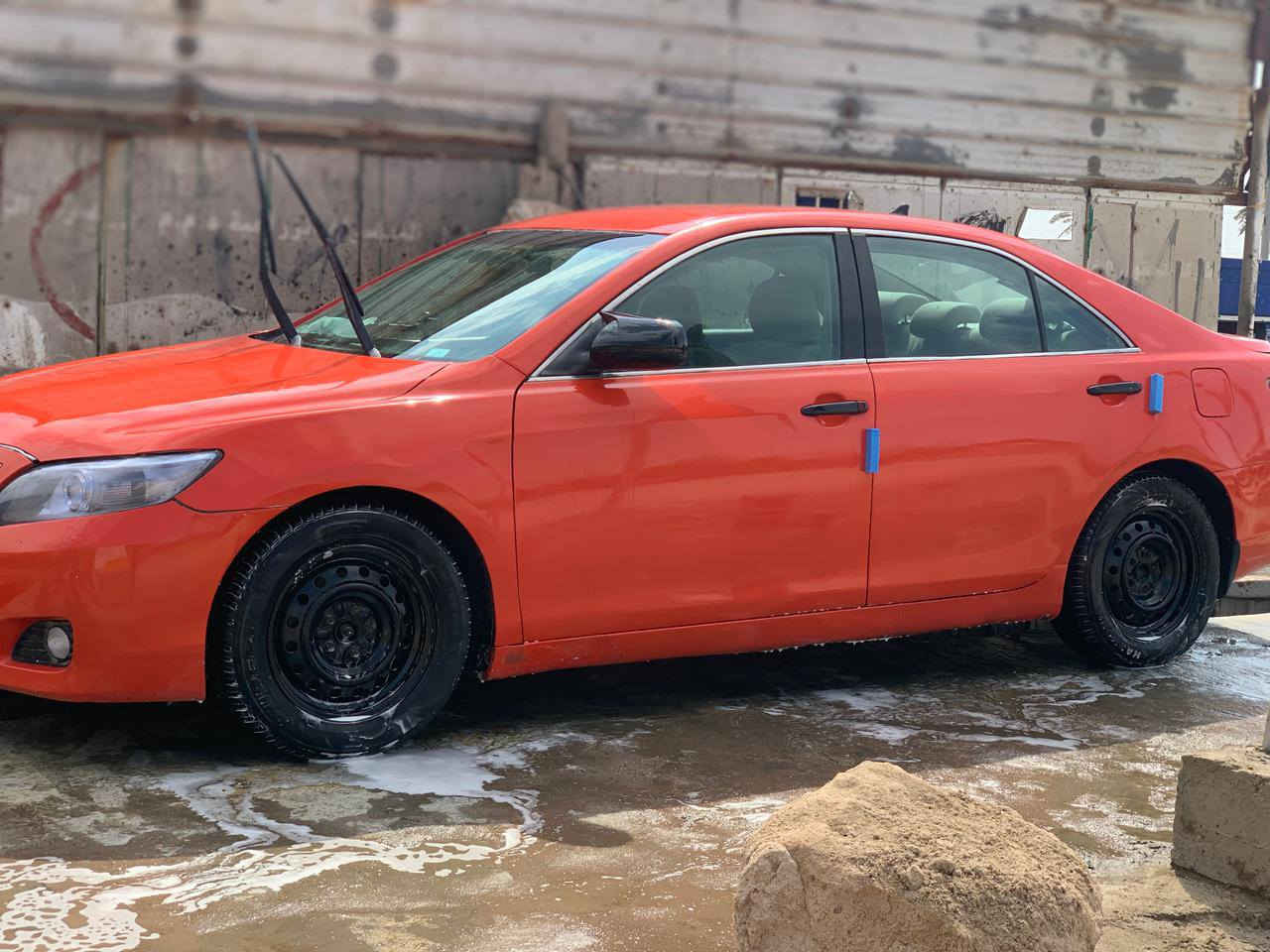 كامري 2009 مصبوغه عام وارد أمريكي مكينه بيها بخار بدون تنقيص كير نضيف حداده 70‎%‎ ضربتها خفيفه بجاملق الخلفي سياره يحتاجلها ترتيب تايرات فوك نص سياره باسمي بدون مداور ما ابيع سعر 67 وبيها مجال مكان سياره البصره الهارثه دور معمل ورق للاستفسار *********** ﷼***********
