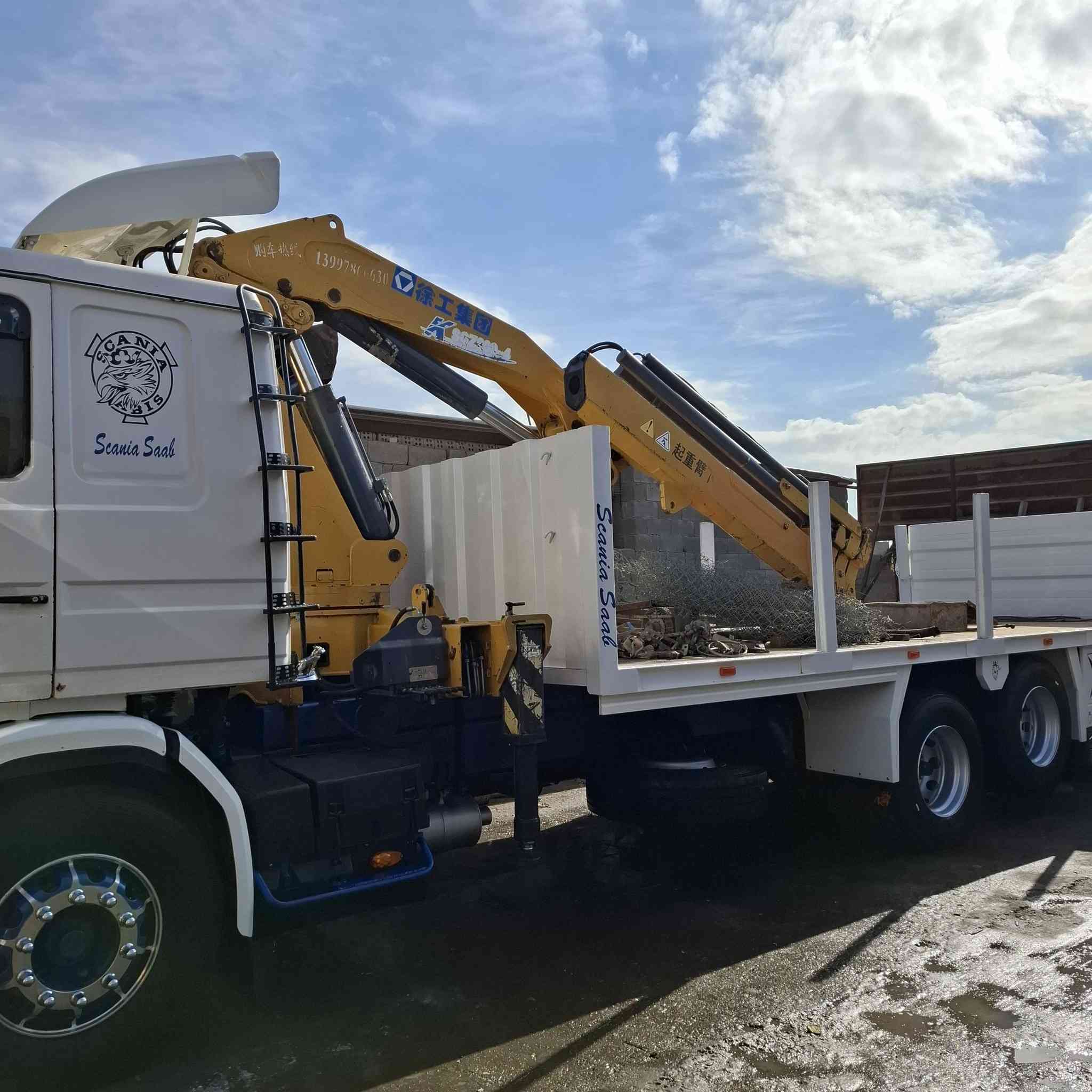 البيع سكانيه ١١٣ جهاز ١٢طن ٣ سلايتات رقم انبار، سنويه جديده بل سنويه راس تريله مكينه ١٣ كير،٥/٥ سنكل دبل تاير ويل كب بدي جديد شمالي جاهزه العمل مكان بغداد الاستفسار *********** شراي يتصل
