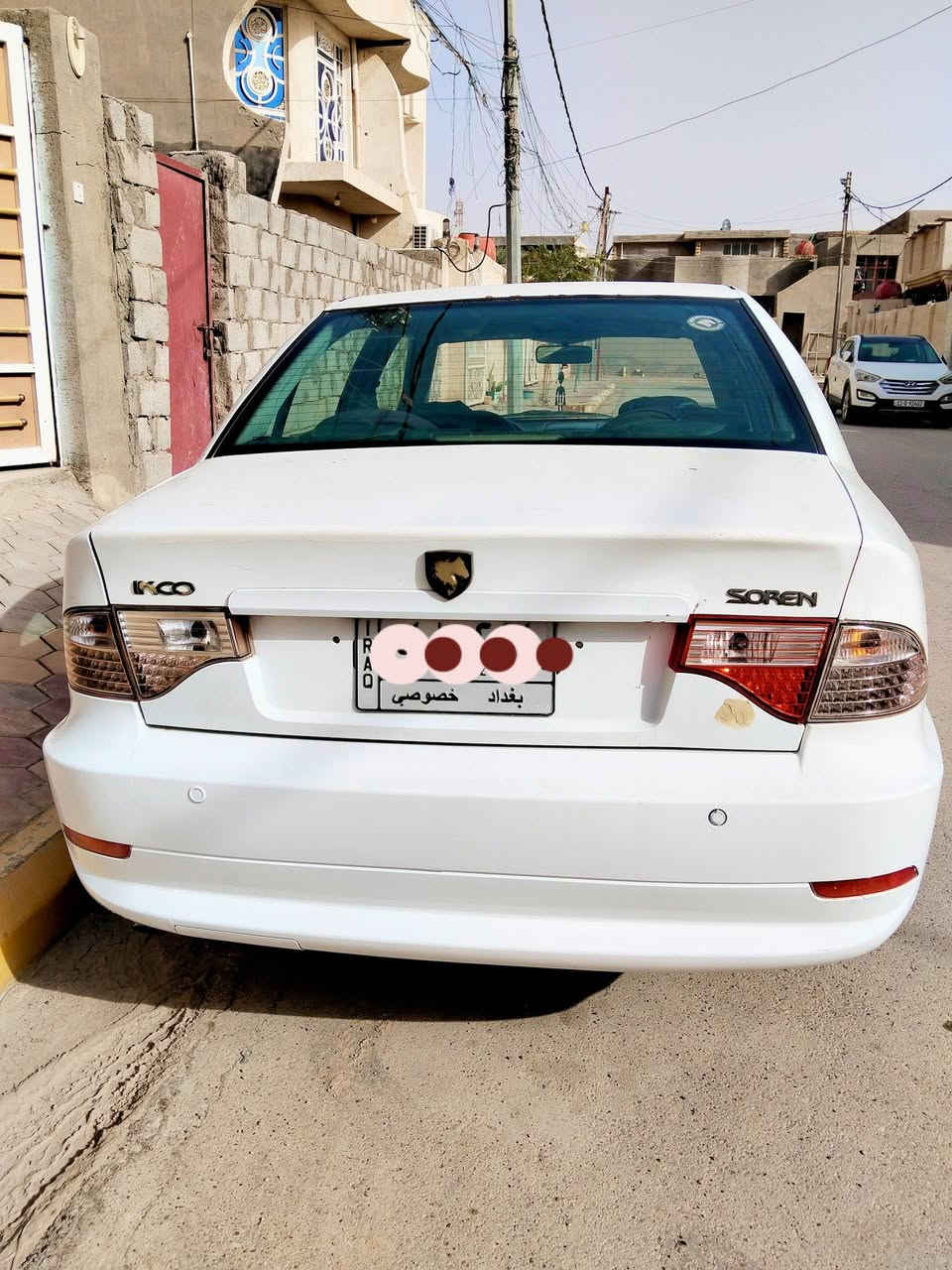 السلام عليكم
سورن موديل ٢٠١٢ للبيع رقم بغداد تحويل ثاني يوم
كير مكينة جديد لاتنقيص ولا تبخير 
حدادية جديدة جدا دواخل السيارة حلوة مدوشمة كشنات 
وكاعية كهربائيات كلهن شغالات بدون اي نقص السيارة مكفولة كفالة عامة مال جناي عارضها ب45 وبيها مجال للشراي  مكاني محافظة واسط 
للاستفسار ***********
