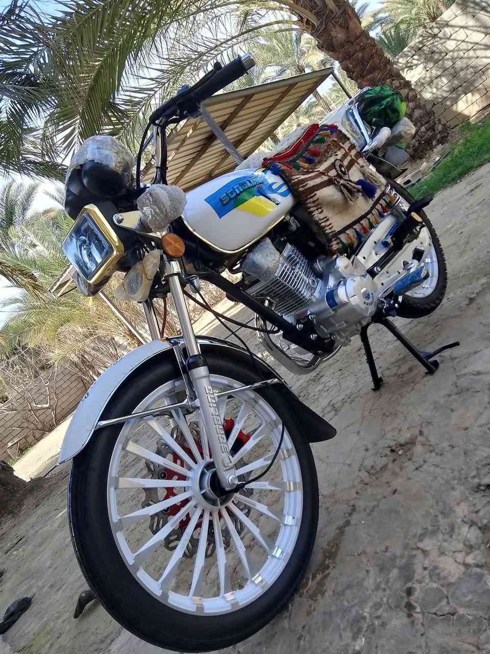 سلام عليكم البيع دراجة سيفان موديل 2025محرك 200cمكفولة كفالة عامة اوراق كامله سويج 2  بصمات 2 مكان ديالى كنعان سعر استفسار علة رقم الهاتف ودلل ***********
