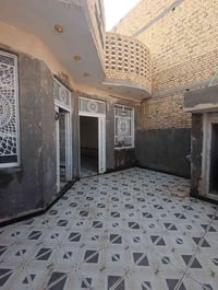 بيت للبيع المساحة 100م امامي   طابق واحد كونكريت بناء حديث   غرفة وصال...