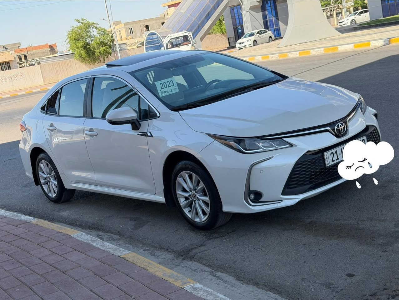 سلام عليكم
كورلا ساز 
موديل 23 
فول مواصفات 
خليجي كفاله من صبغ 
سعرها 165بيها مجال 
اتصال تدلل 
***********  مكان رمادي

