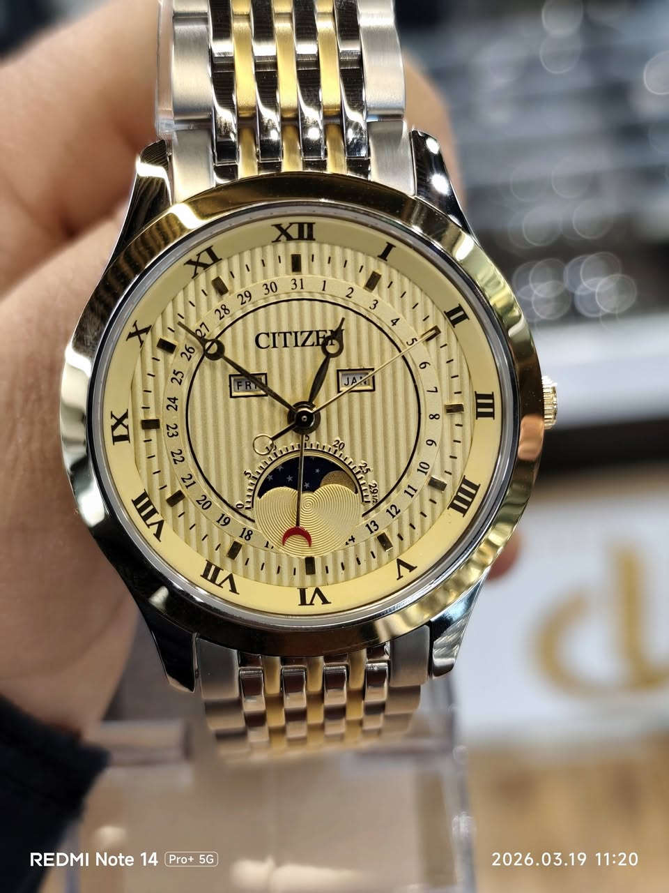 بسم اللە ماشاءاللە

ساعة(ستیزن) کوارتز 
شمسی قمري
نافذة للعرض التاريخ وایام الاسبوع والشهر
نسبة النظافة جدید مامستعمل
قطر 40ملم 
السعر 125الف👉
مکان/السلیمانیە
یوجد توصیل


**إذا كنت صاحب هذا الإعلان وتريد حذفه لأي سبب، رجاءا أرسل رسالة إلى الدعم الفني**