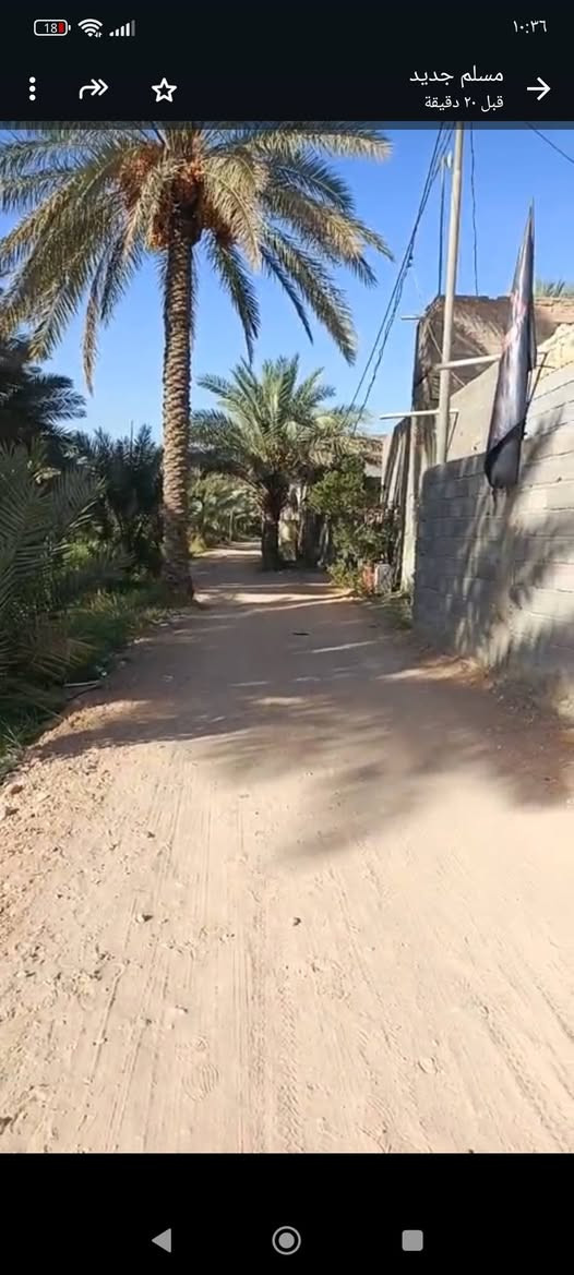 اللهم صل على محمد وال محمد 
قطعة ارض للبيع سند 25 المساحه 800متر طريق طويريج كربلاء عامود 327 مقابل المعهد الفني طريق الزوار تصلح حسينيه أو سكن تبعد عن طريق ياحسين 70متر رقم ابو السند مباشر *********** كربلاء, العراق
