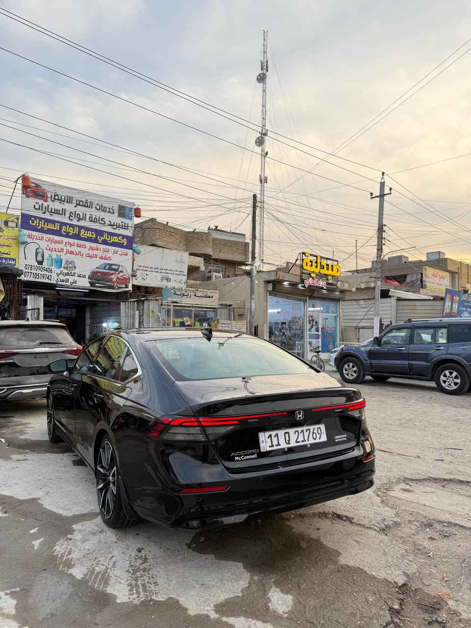هوندا اكورد تورنك للبيع 
2023
سياره جديده كلش 
فول فول موصفات 
بدون قطره صبغ 
تكحيل كارت جاملغ الخلفي 
ايرباك فقط برده 
سياره جديد واستخدام قليل 
22.000$ 
وبيها مجال 
تفاصيل اكثر اتصال على الارقام 
***********
*********** 
بغداد حي الجامعه بغداد, العراق
