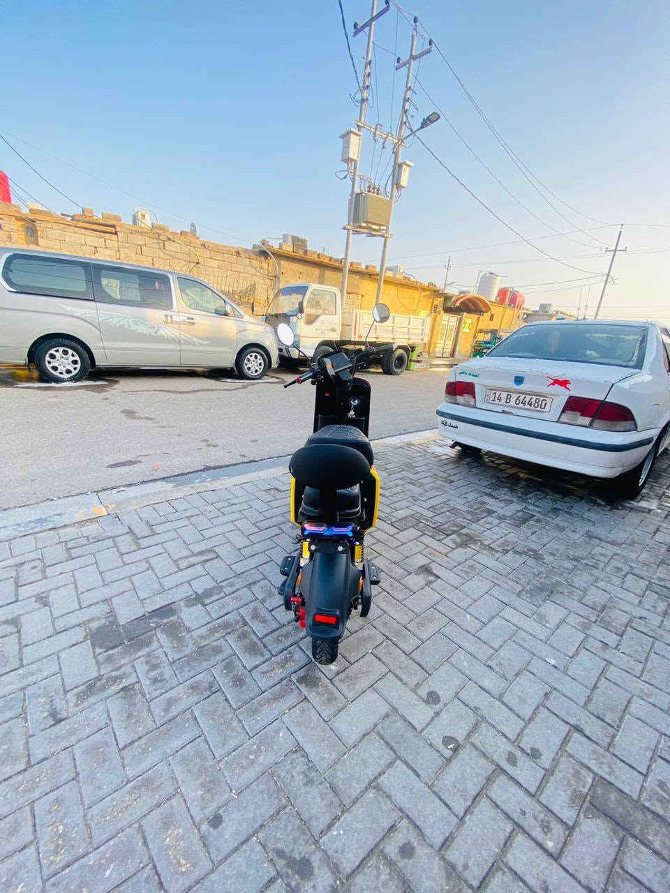 السلام عليكم
دراجه شحن R7 
موديل 2025 فول مواصفات 
الدراجه كلشي شغال بيه تحتوي على شاشه
تاب ونضام BRD وكلوبات ونشرات يمين ويسار ورباعيه بريك وره وكدام وتحتوي على كارتين وسويجين السعر خاص 
للاستفسار الاتصال على الرقم ***********
المكان . البصره القبله
