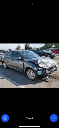 نيسان سنترة موديل 25الموصفات S بصمه رادار امامي خلفي المحرك 2000 سيارة...