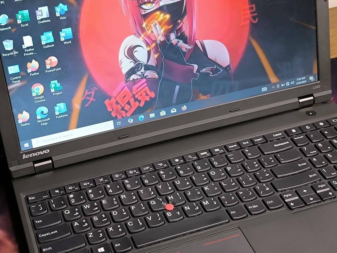 🔥 لابتوب عملي بسعر اقتصادي 🔥  

Lenovo ThinkPad L540  
جهاز مناسب للدراسة، التصفح، والأعمال المكتبية اليومية 💻

المواصفات:  
• المعالج: Intel Core i3 الجيل الرابع  
• الرام: 8GB  
• التخزين: SSD 256GB سريع  
• كرت الشاشة: Intel HD Graphics  
• حجم الشاشة: 15.6 بوصة

💰 السعر فقط 130,000 دينار

ليش تشتري من لابتوبيا؟ 🤝  
✔️ ضمان شهر بعد الاستلام  
✔️ فحص الجهاز أمام المندوب  
✔️ توصيل سريع خلال 24 ساعة  
✔️ تغليف احترافي  
✔️ ملحقات كاملة (حقيبة + ماوس + ماوس باد + شاحن أصلي)  
✔️ نظافة عالية

📍 موقعنا: بغداد – الأمين الثانية – شارع النواب  

📲 للحجز والاستفسار واتساب:  
+964 782 219 0881

💬 إذا محتار أي جهاز تختار، راسلنا ونساعدك تختار اللابتوب المناسب لأستخدامك


**إذا كنت صاحب هذا الإعلان وتريد حذفه لأي سبب، رجاءا أرسل رسالة إلى الدعم الفني**