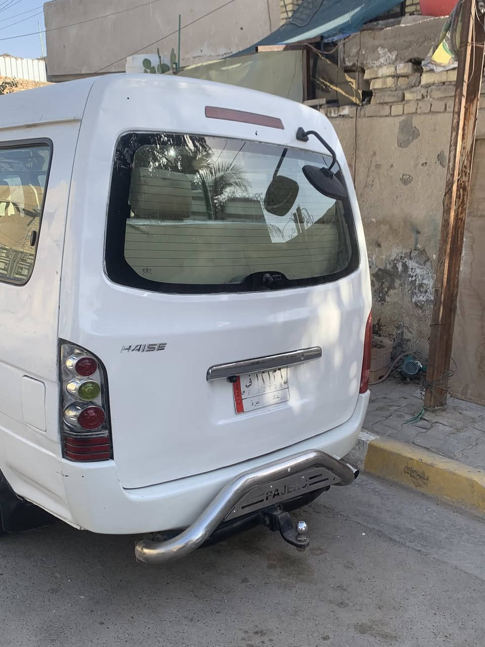 سلام عليكم سياره جنبي ١٤مصفره بيه صبغ جنطه جمليه بيه بلجم رصعتين ومصبوغ كبل تحويل إنكليزي مكاني بغداد حسينيه رقم ***********  السعر ٨٠بيه مجال
