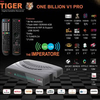 🤞🤞جهاز تايجر ون بليون برو🤞🤞  🔥🔥🔥🔥Tiger One Billion V1 Pro 🔥🔥🔥🔥  🔥رسيفر...