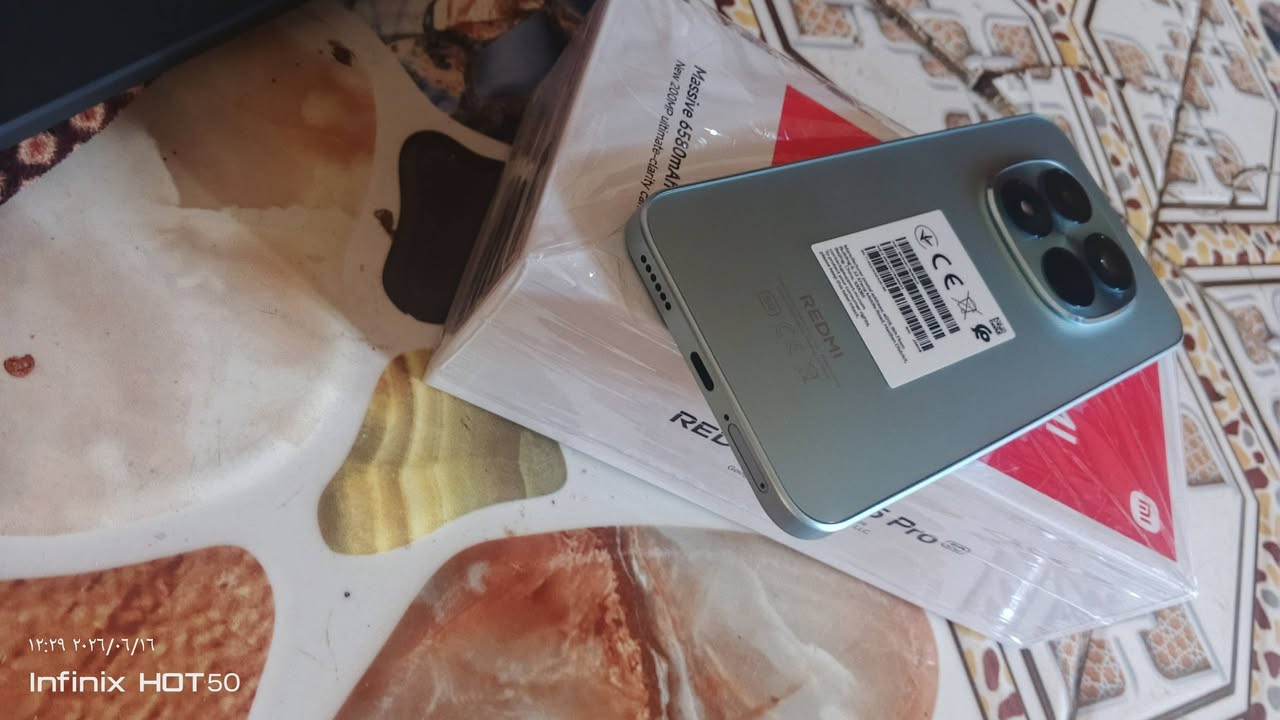 شاومي نوت 15 برو فايف جي الااصدار الجديد من شاومي لون سمائي جهاز استخدام شهر شخط مابي بعده عله وضع الشركه جديد بطاريه 7000 كامره 200 ميكه بكسل معالج قوي دبل سبيكر صوت ستيريو يوصل 400 ذاكره 256 على رام 12 الجهاز ماخذه جديد 460 وعارضه 375 مكان بابل الهاشميه ***********
