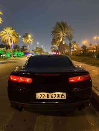 سياره كمارو موديل 2017 ماشيه حادث اربع قطع عنوان بغداد السعر 126 و بيه...