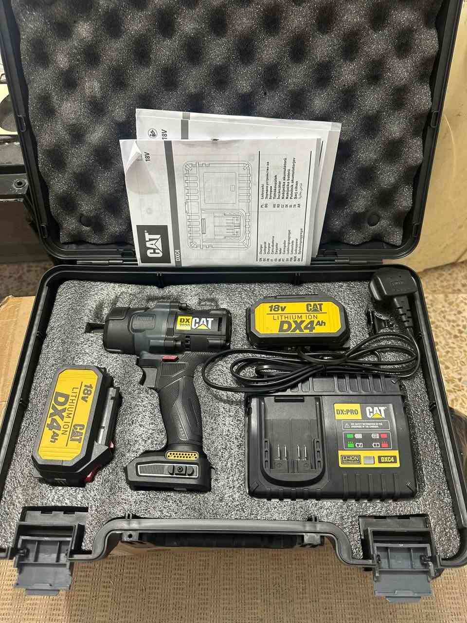 🔧 CAT DX7020 – القوة والاحترافية في متناول يدك
دريل لقمة من ماركة كتربلر. مع بطاريتين 4 امبير 
  بقوة 18 فولت 
⚡ محرك قوي لعزم دوران مثالي بقوة 700 نيوتن
🔋 بطارية تدوم طويلاً للعمل المستمر
🔄 وضعيات متعددة وسرعات قابلة للتعديل
💡 إضاءة LED مدمجة للعمل في الأماكن المظلمة
🛠 تصميم مريح وهيكل متين لتحمل أصعب المهام

✅ جاهز لإنجاز أعمالك بكل سهولة؟ اطلبه الآن!

للاستفسار ***********
