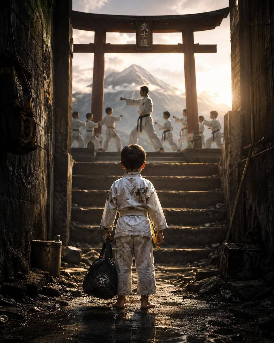 اكاديمية تايكر للكيوكوشنكاي 🥋 👊 في كميره والفحامه 🥋 رسالة لكل مبتدئ (أو ولي أمر):
"الحزام الأسود هو مجرد حزام أبيض رفض أن يستسلم. لا تقلق من خطوتك الأولى، فنحن هنا لنخطوها معك خطوة بخطوة."
​***********/***********
