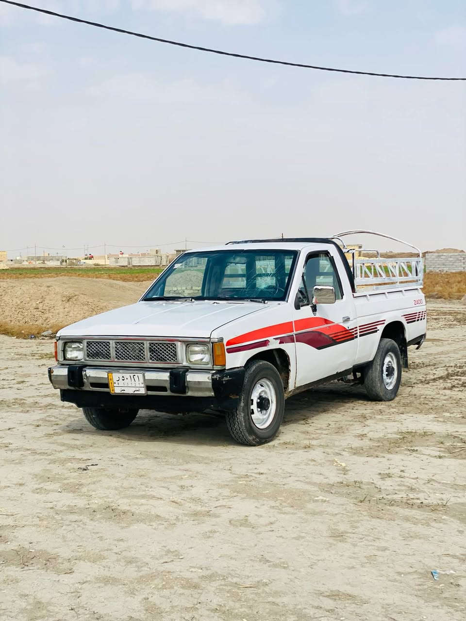 سلام عليكم نيسان 90 رقم مثنى شرط تحويل كير ومحرك وشاصي لشرط سياره بلاديه جاهزه من كلشي سعر 27 وبيه مجال *********** مكان سماوه الخضر
