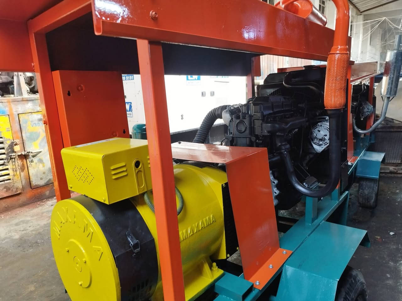 🔷 النوع: مولد كيا 🇰🇷
🔷 حجم المحرك: 2701 (J2) ثمان ثكالات 
🔷 القدرة: 30kVA (ثري فيز)
🔷العنوان: بغداد/ ساحة الوثبة / شارع سيد سلطان علي باشا
🔵 يوجد لدينا كافة احجام المولدات والأنواع ادخل للبيج وتعرف أكثر
♦️ للاستفسار اكثر التواصل عبر الواتساب او الاتصال على الارقام:
☎️*********** 
☎️***********

#مولدات #بيع_مولدات #مولدـكيا
