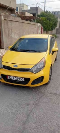ورحمه الله.. .كيا ريو موديل 2012 رقم نينوى مصطرا سنويا بسمي 2030كاربون...