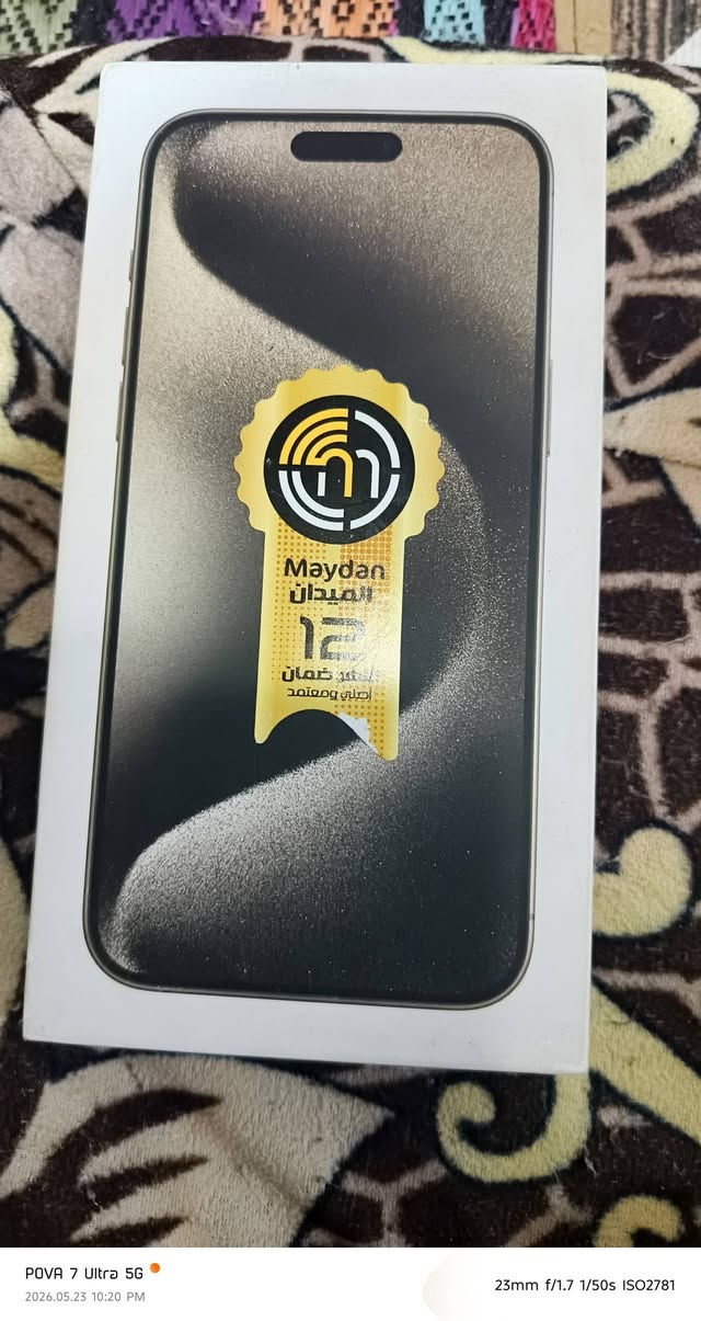 15 برو ماكس شرق اوسط ذاكرته 256 بطاريته 91 السعر مليون وميه


**إذا كنت صاحب هذا الإعلان وتريد حذفه لأي سبب، رجاءا أرسل رسالة إلى الدعم الفني**