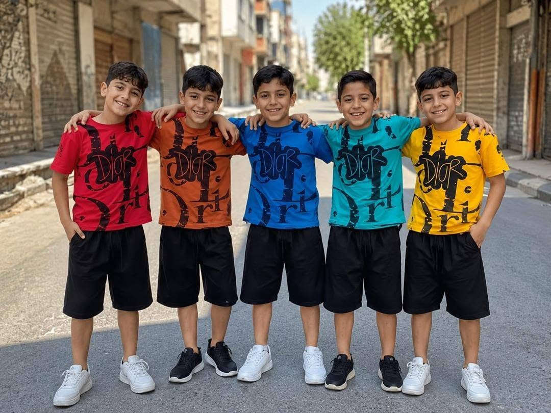 طقم، شرط ولادي خامة ممتاز 
مقس 1......6  سنوات


**إذا كنت صاحب هذا الإعلان وتريد حذفه لأي سبب، رجاءا أرسل رسالة إلى الدعم الفني**