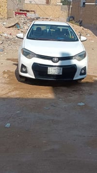 سيارة كورلا موديل 15 رقم نجف بسمي بيهة 3  قطع 07822155172 السعر 125 وا...