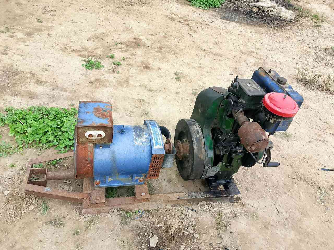 سلام عليكم مولد توبلان لبيع 12حصان السعر 425وبيه مجال ***********
