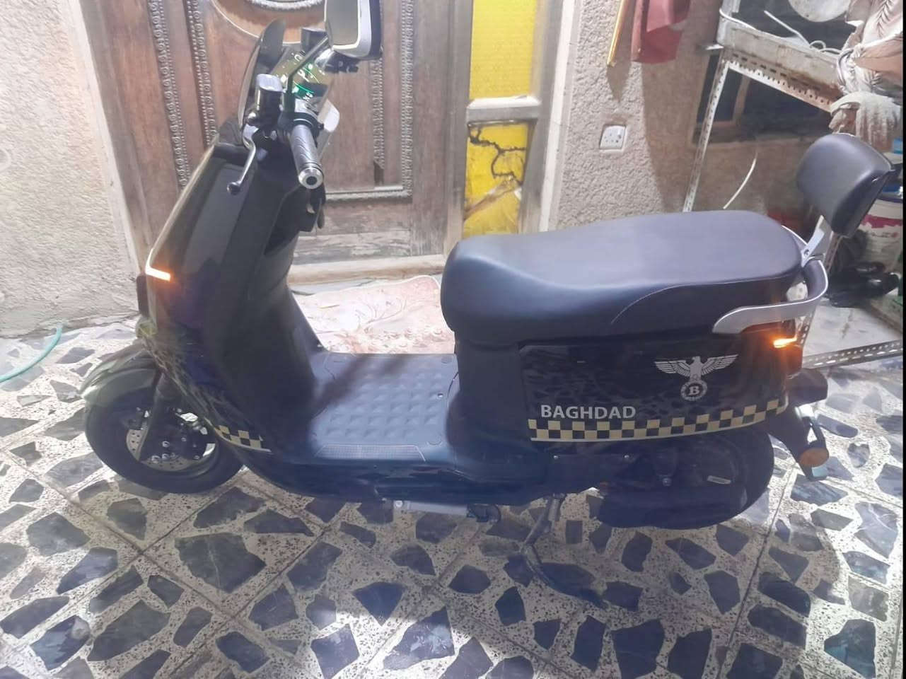 السلام عليكم دراجة شحن للبيع اربع بطاريات موديل 2025 سرعد حقيقة 61 شاشة 72 السعر 750  وبيها مجال بسيط مكاني بغداد الجديدةة
تواصل وات ساب ***********
