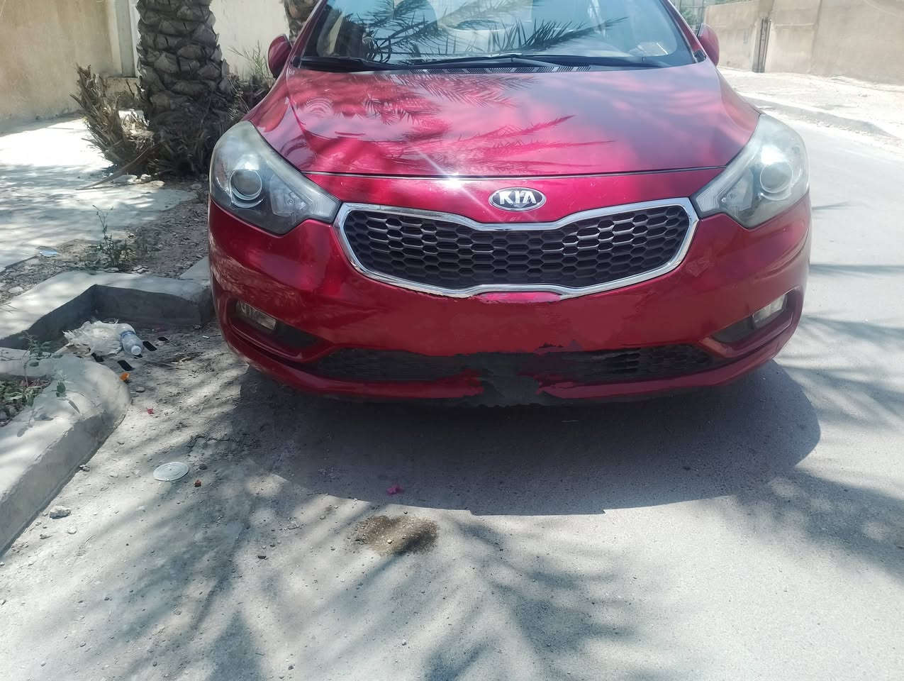 السلام عليكم
سيراتو 2016 مكفولة من الصبغ والتبديل ماشية 108 رقم بغداد انكليزي بأسمي السيارة كلش نظيفة 
رقم ***********
متوفر واتساب 

الموقع بغداد حي العامل
