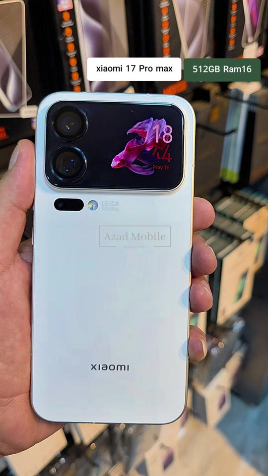 xiaomi 17 pro max 512GB ram16 #4mobi #xiaomi #xiaomi17promax 


**إذا كنت صاحب هذا الإعلان وتريد حذفه لأي سبب، رجاءا أرسل رسالة إلى الدعم الفني**