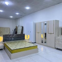 غرفة نوم تركية • طقم 6 قطع • مع مرتبة