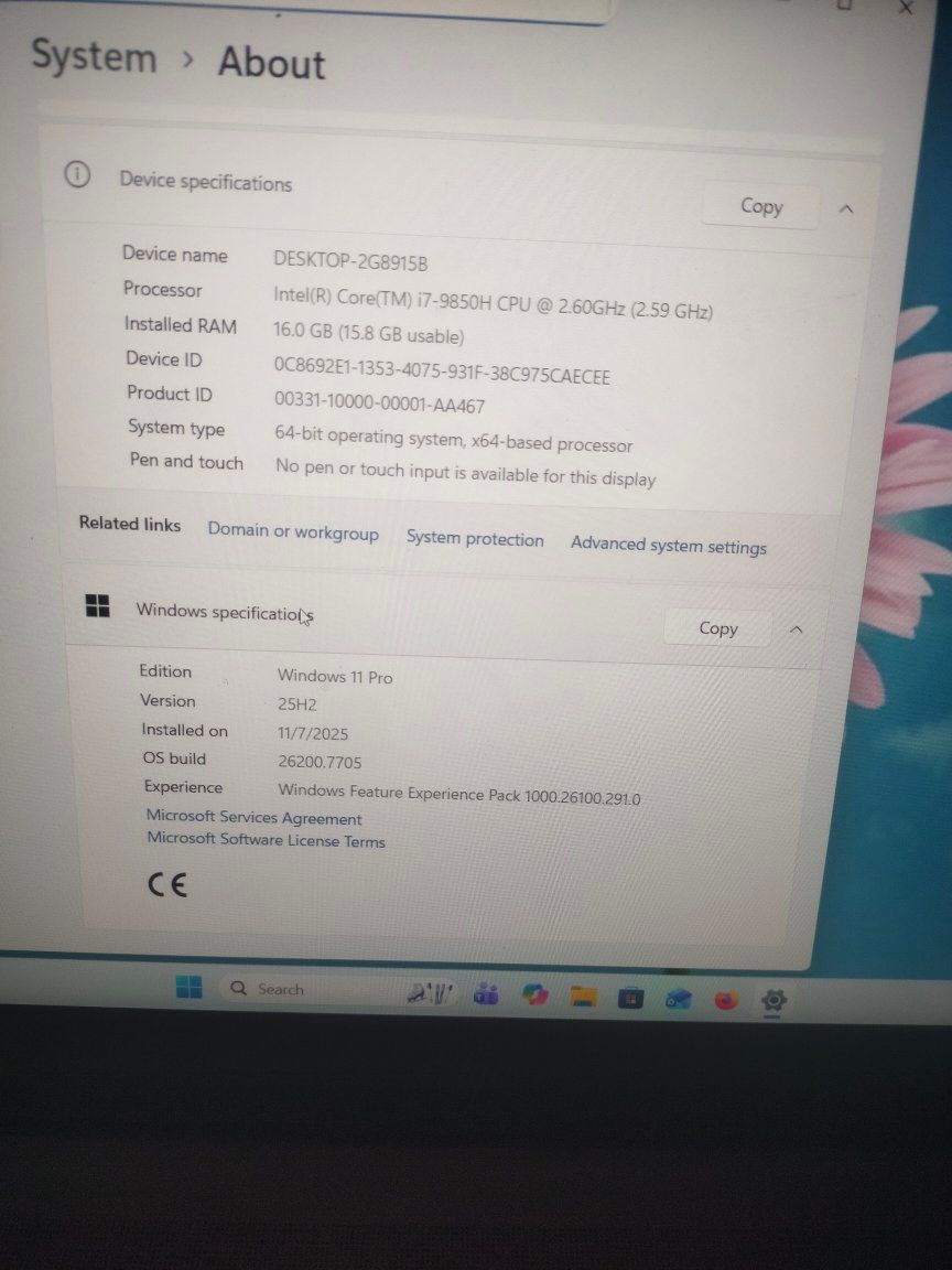 السلام عليكم مكلفه بالنشر لابتوب جدا نظيف ومواصفاته قويه cori7 جيل تاسع قوي بالالعاب والتصاميم الهندسيه رام 16 هارد 512 كارت شاشه خارجي 4 نيفيديا كيبورد ضوئي سعره 400 جوه السوك مكان الانبار
توصيل لايوجد اذا تريدون تفاصيل اكثر راسلوني بالخاص


**إذا كنت صاحب هذا الإعلان وتريد حذفه لأي سبب، رجاءا أرسل رسالة إلى الدعم الفني**