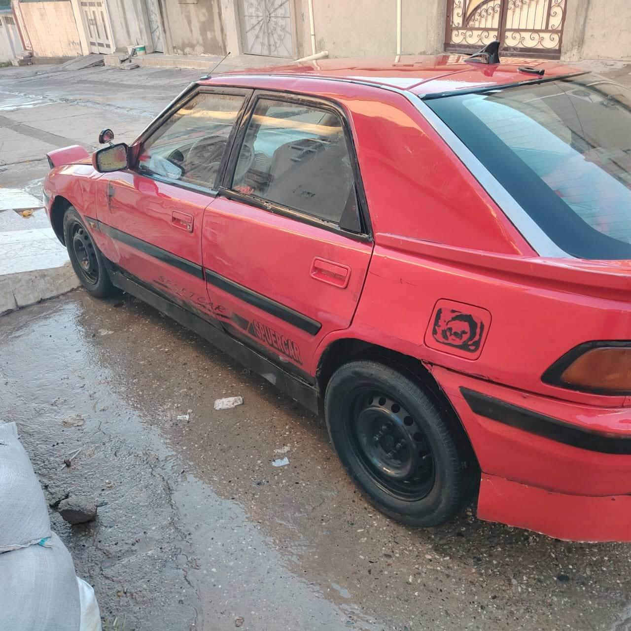 السلام وعليكم ... مازده 323 موديل 1991 كير عادي كابون. بانزين رقم اخضر داخله هزه كامله شرط التحويل جامات كهرب السعر 17 وبيها مجال عنوان موصل
*********** /***********
