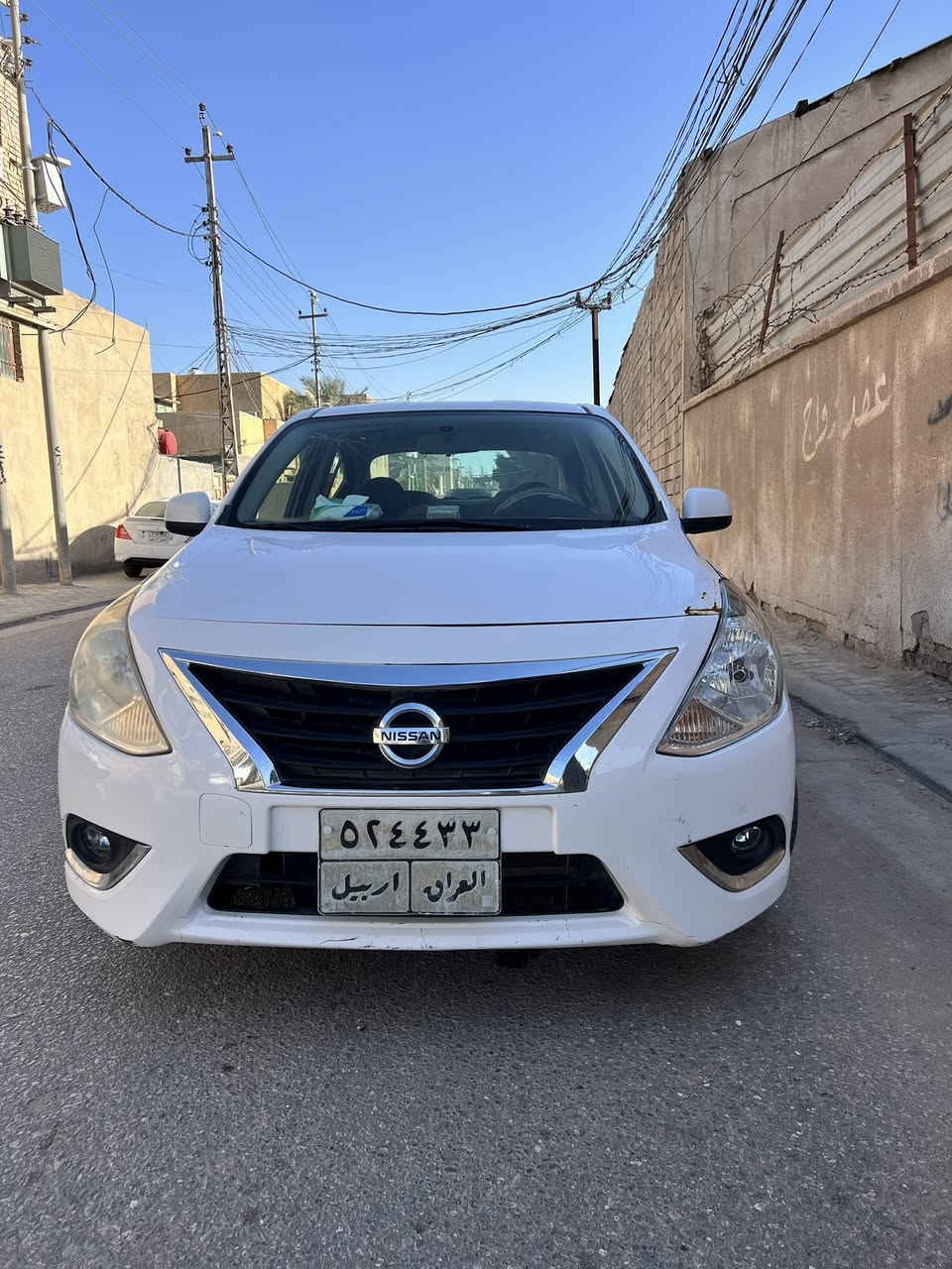 اللهم صل على محمد وال محمد 
السلام عليكم 
نيسان صني 2019 مكفوله من الصبغ والتبديل بيها مكانات بارد  السعر 98 وبيها مجال مكلف بالنشر رقم راعيها 
(***********)
