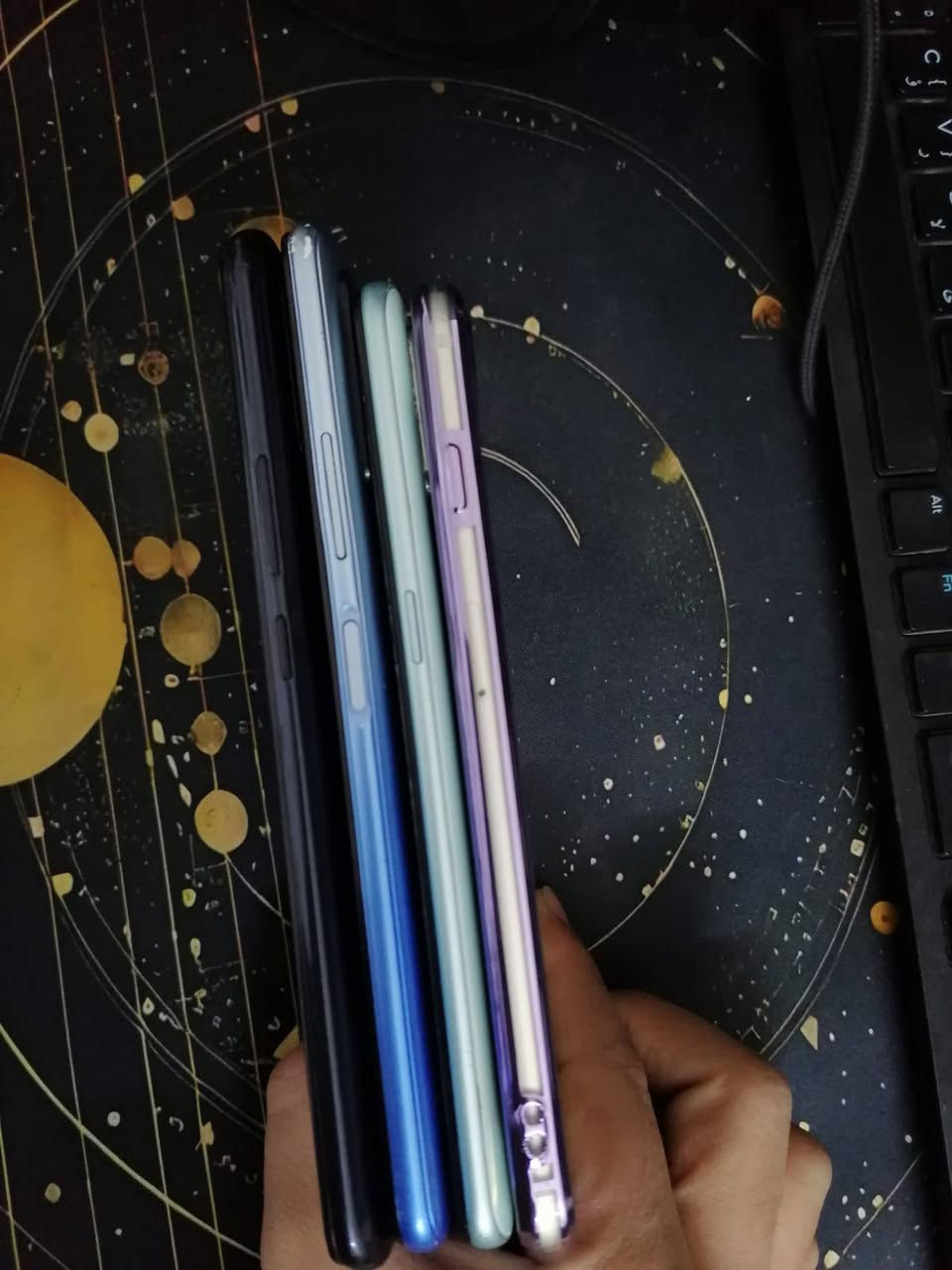 السلام عليكم
تلفونات للبيع 1ـ انفنكس هوت 9 
                   2ـ انفنكس نوت 8i
                   3ـoppo A53
                   4ـ ايفون 7بلص
متوفرات كلمن وسعره كلهن شغالات


**إذا كنت صاحب هذا الإعلان وتريد حذفه لأي سبب، رجاءا أرسل رسالة إلى الدعم الفني**