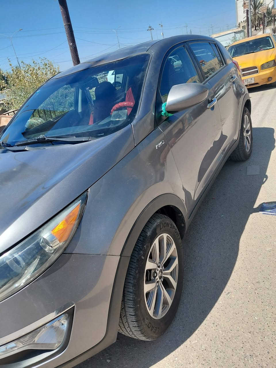 سبورتج 2016سياره جاهزة واردةأمريكي محرك جي دي اي السعر 135ورقه وبيها مجال مكان السيارة بالناصريه الرفاعي الفحص مع الصور ***********
