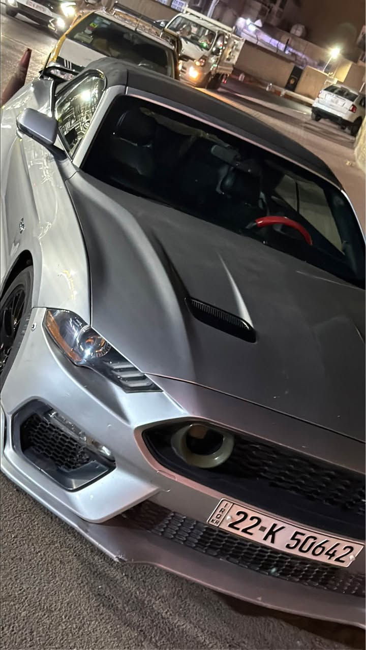 فورد موستنك 2018 كشف  GT  
 8 سلندر فول مواصفات  
ماشيه 53 الف رقم اربيل كلشي جديد لوحات و سنويه و هزه و بيئه و فحص براد كلهن
صدر وتايرات ووياله و باتري كله جديد
حادث امريكا فقط بنيد
السياره بيها بنيد و جاملغ خلفي مع قطعتين تبديل بلاد نفس الون
 بدون دواخل حادثها خفيف 
السعر 150$ ورقه
السياره مكانها بغداد الاعظميه
 *********** بغداد, العراق
